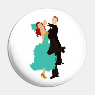 Joe and Dianne quickstep Pin