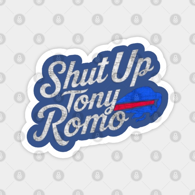 Shut Up Tony Romo Magnet by dtr_art