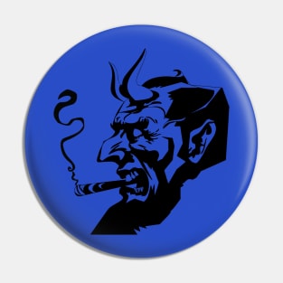 Smokin Devil Pin