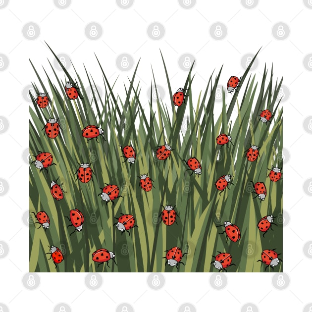 Ladybug Pattern by mailboxdisco