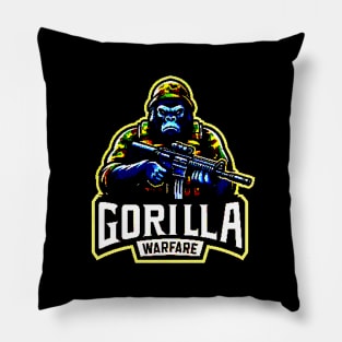 Pixel Gorilla Warfare Pillow