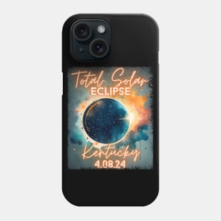 Total Solar Eclipse 2024 Kentucky Art Science Men Women Kids Phone Case