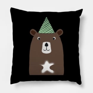 Bear with star Pillow