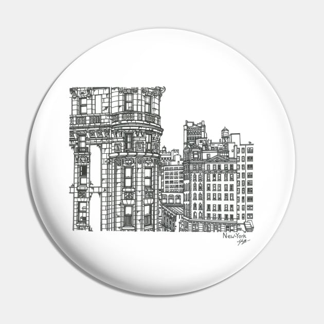 New York Pin by valery in the gallery