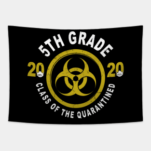 5th Grade 2020 Class Of The Quarantined Graduation Tapestry