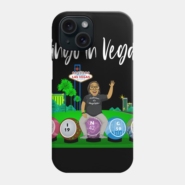 Bingo Vegas Style Phone Case by Confessions Of A Bingo Addict