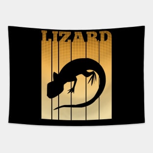 Retro Lizard Tapestry