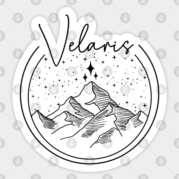 ACOTAR Velaris Logo