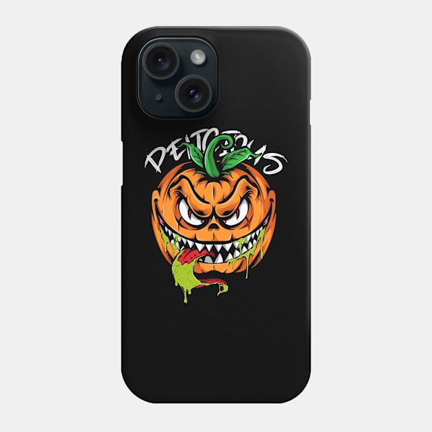 Delicious Halloween Phone Case by attire zone