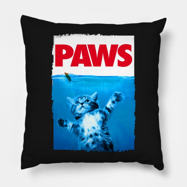 PAWS 80s Movie Parody Pillow by MADLABS