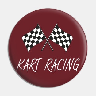 Kart racing Pin