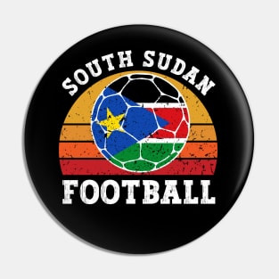 South Sudan Football Pin