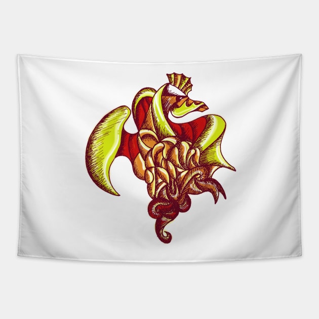 Dragon Tapestry by Hydra