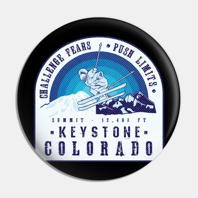 Ski Keystone Colorado Pin by JordanHolmes