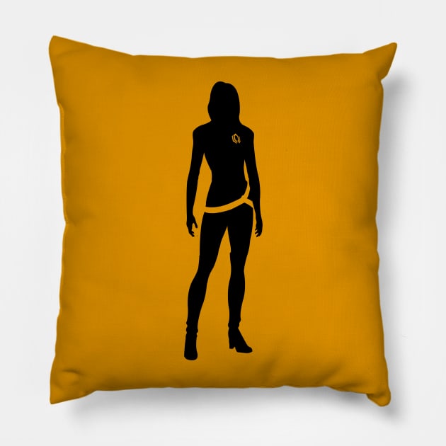 Mass Effect: Miranda Lawson Pillow by firlachiel