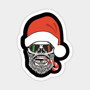 Santa Skull Shades Magnet