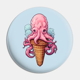 Ice Cream Attack Pin