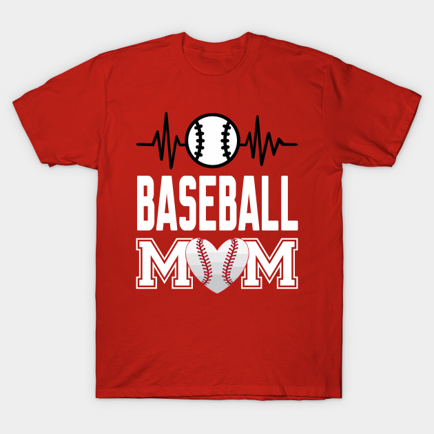 baseball mom tee shirts