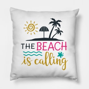 The beach is calling Pillow