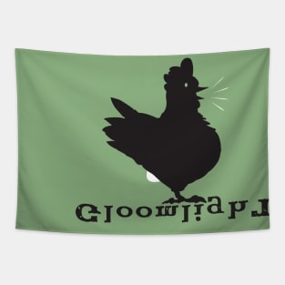 Egg lay by gloomlight Tapestry