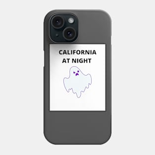 california at night Phone Case