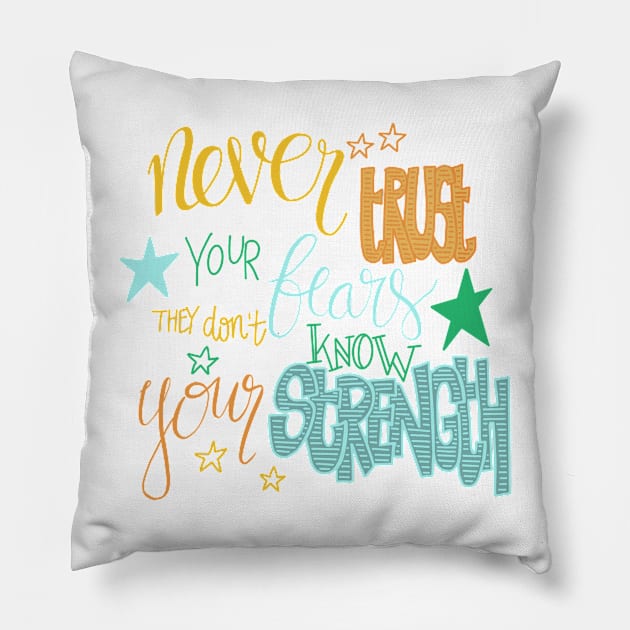 Strength Pillow by nicolecella98