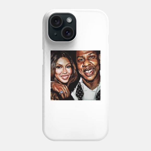 AMERICA'S #1 BLACK POWER COUPLE Phone Case by cindybrady1986