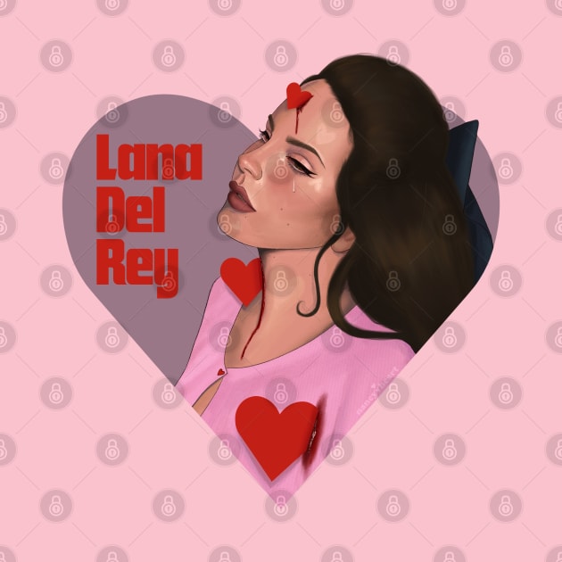 Lana 3 red hearts by thelamehuman