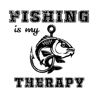 Fishing Is My Therapy T-Shirt