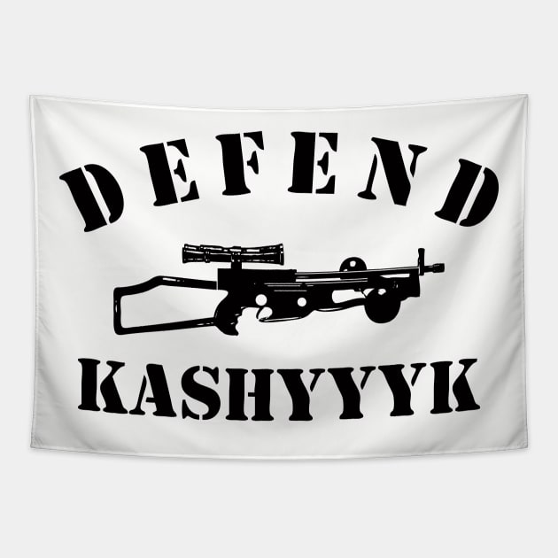Defend Kashyyyk Tapestry by Punk Robot