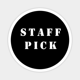 VHS Rental Staff Pick Magnet