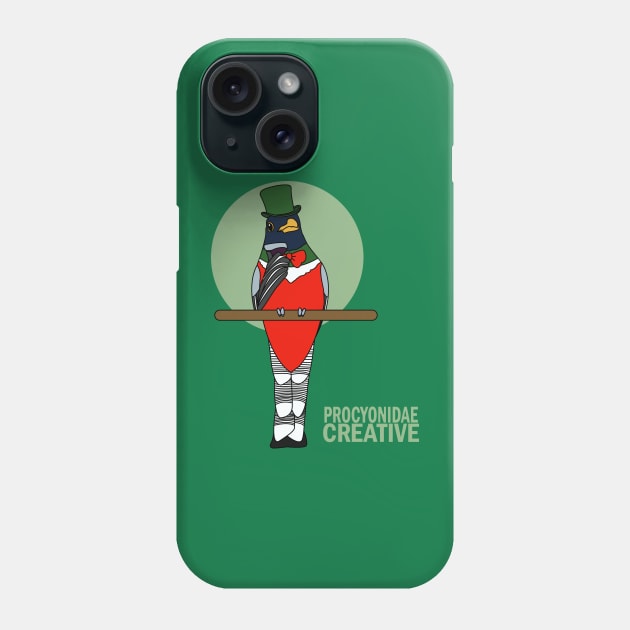 Elegant trogon Phone Case by ProcyonidaeCreative