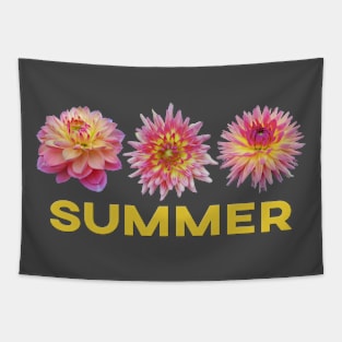 dahlia summer Tapestry