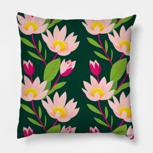 Hawaiian Floral Reverie Pillow