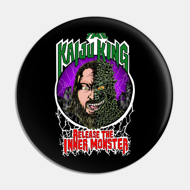 Release The Inner Monster Pin by Cult Classic Clothing 