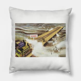 The Eight Famous Engines: Percy Takes the Plunge from The Railway Series Pillow