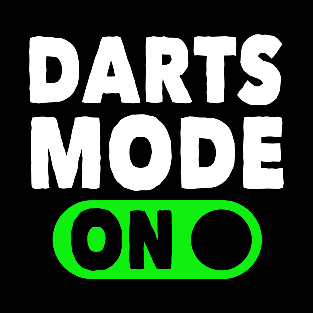 darts mode on by POS