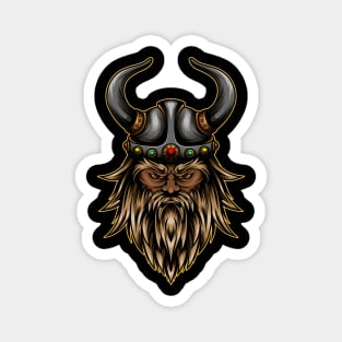 Viking head Magnet