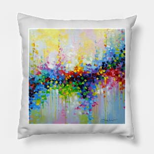 Masterly play of color Pillow