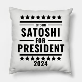 Satoshi for President Pillow