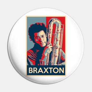 Anthony Braxton Hope Poster - Greats of Jazz History Pin