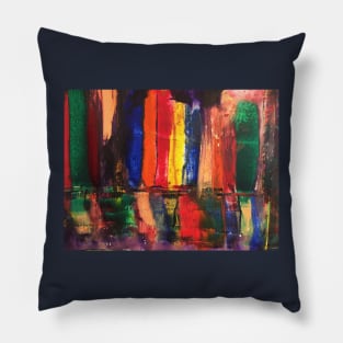 Colors in Reflection Pillow