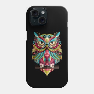 Colorful owl Phone Case