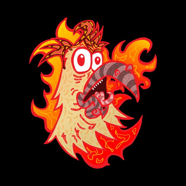 Gilbert the Fire Breathing Chicken of Doom (2022 Version) #2 by mm92