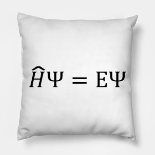 Stationary Schrodinger Equation, quantum mechanics and physics Pillow