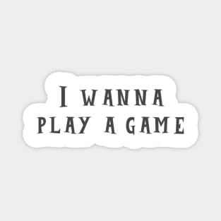 Play a Game Magnet