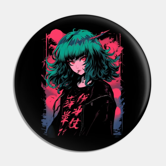 Anime Girl Pin by MikeyMeta