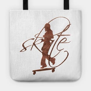 Bright Skater Girl Tote