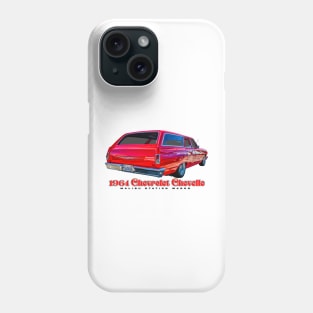 1964 Chevrolet Chevelle Malibu Station Wagon Phone Case