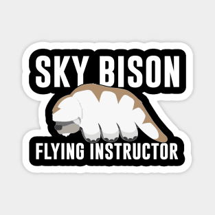 Sky Bison Flying Instructor Magnet